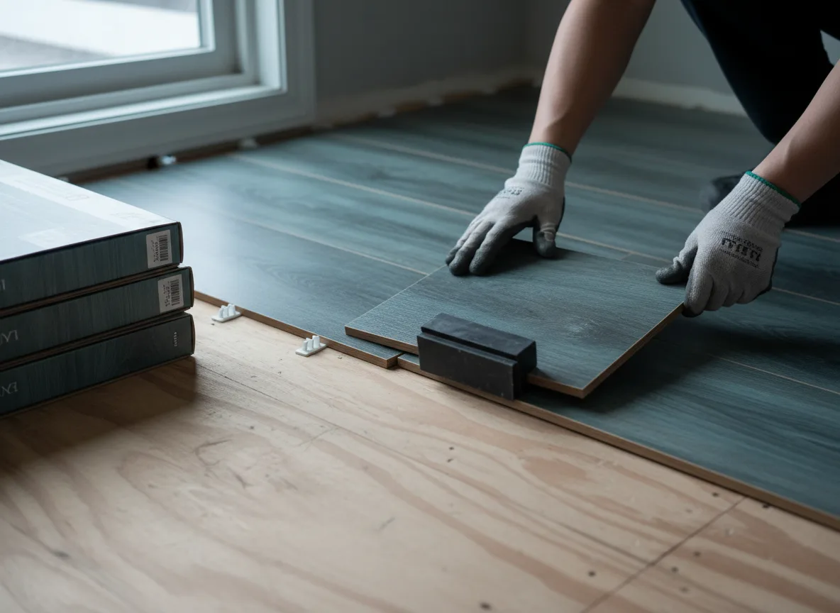 Luxury Vinyl Plank Installation company in Oakwood, TX